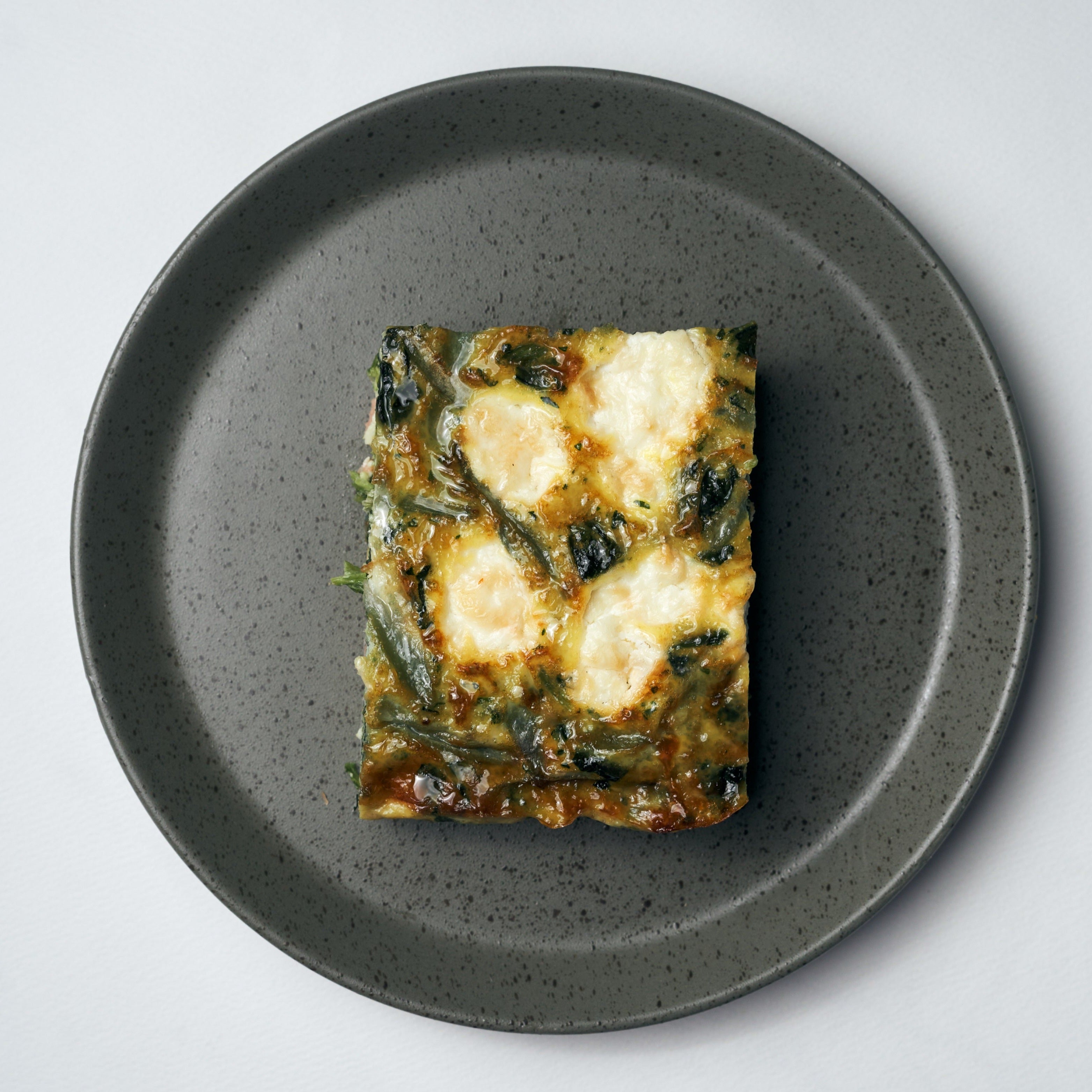 Mushroom and Pancetta Frittata with Smoked Mozzarella & Oregano