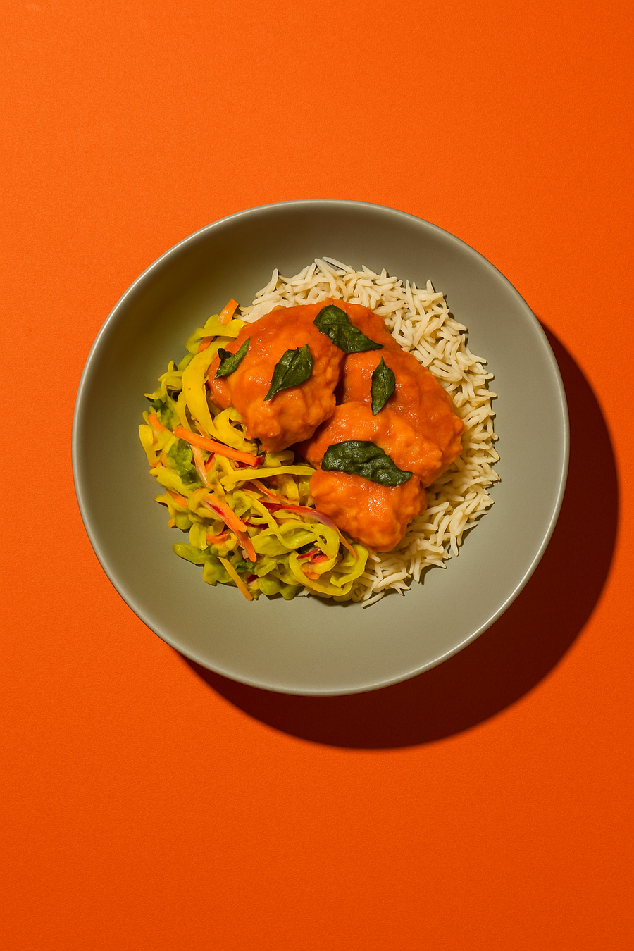 Chicken Vindaloo with Stir Fried Turmeric Cabbage
