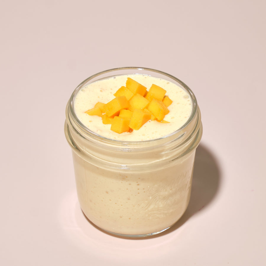 Mango High-Protein Overnight Oats